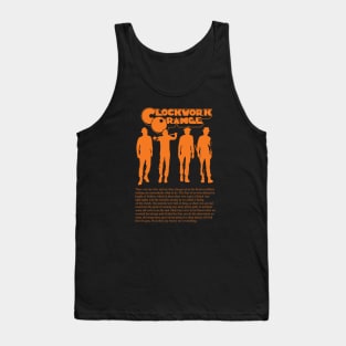 Clockwork Orange Silhouettes - Dark Tank Top